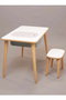 Hanah Home Mesa de Actividades Cocukcalısma Blanco y Gris